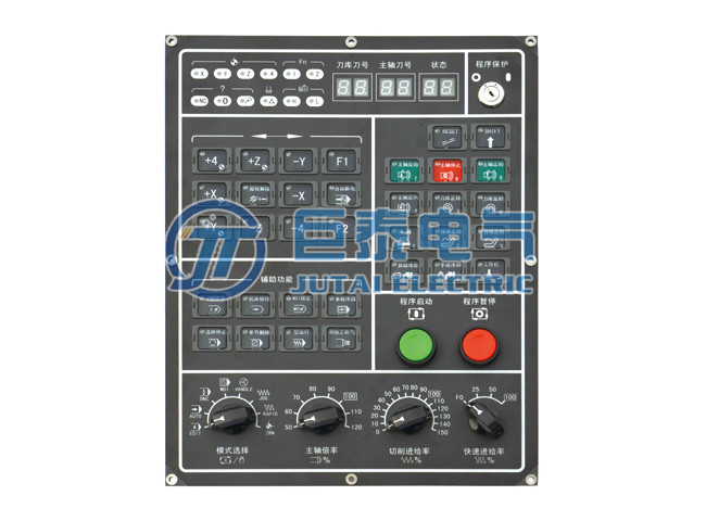 数控机床控制面板结构及功能说明